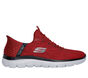 Skechers Slip-ins: Summits - Key Pace, RED / BLACK, large image number 0