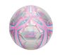 Hex Multi Mini Stripe Size 5 Soccer Ball, SILVER / LIGHT PINK, large image number 0