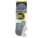 Low Cut PolyNylon Performance Socks - 3 Pack, GRAY, large image number 1