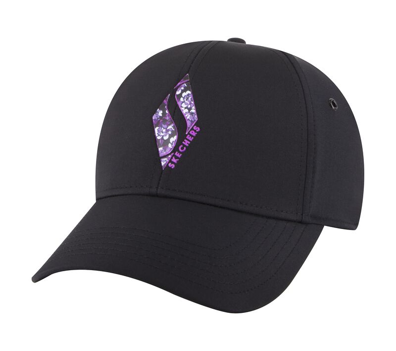 Skechers Flower Diamond S Hat, BLACK, largeimage number 0