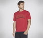 Skechers University Tee, RED / RED, large image number 2