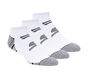 3 Pack Half Terry No Show Socks, WEISS, large image number 0