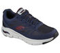 Skechers Arch Fit - Charge Back, NAVY / RED, large image number 5