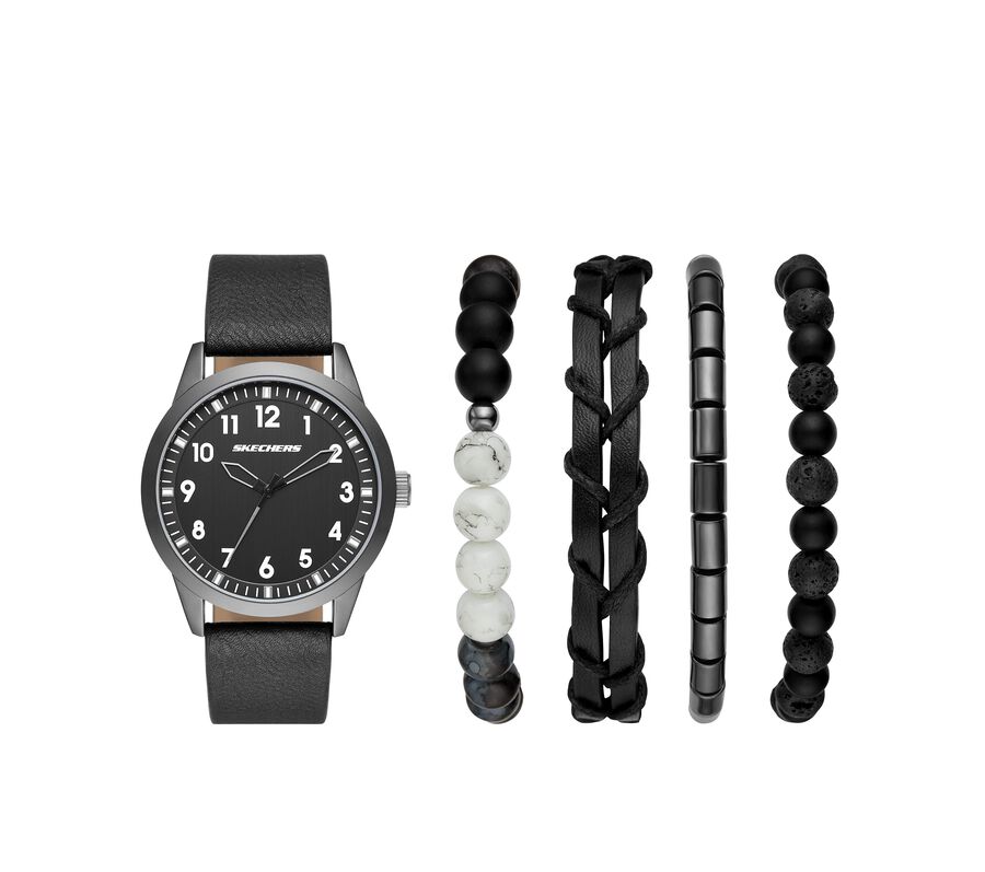 Skechers Watch Gift Set, BLACK, largeimage number 0