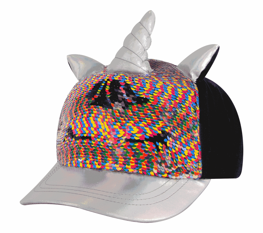 Unicorn Rainbow Hat, MULTI, largeimage number 0