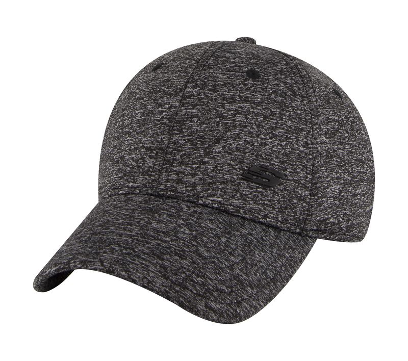 Space Dye Baseball Hat, BLACK, largeimage number 0
