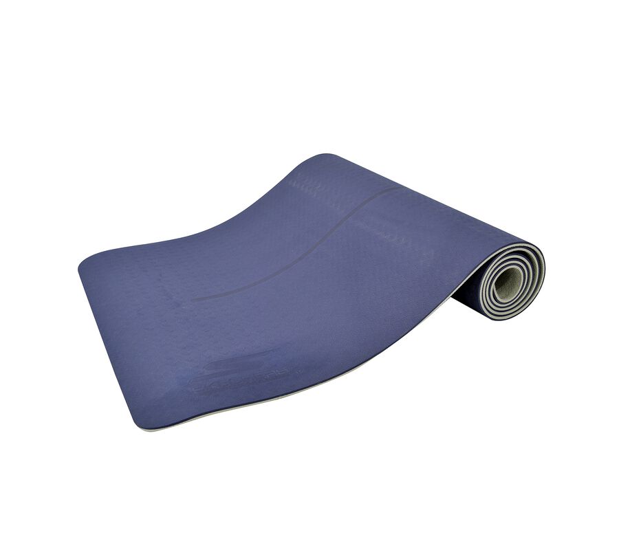 Fitness Yoga Mat TPE, BLUE, largeimage number 0