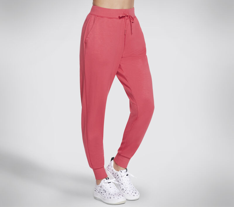 SKECHLUXE Restful Jogger Pant, RED / PINK, largeimage number 0