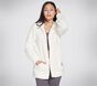 Skechers GO LOUNGE Blissful Full Zip Hoodie, OFF WHITE, large image number 0
