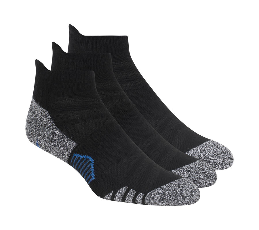 3 Pack Low Cut Extra Terry Socks, BLACK, largeimage number 0