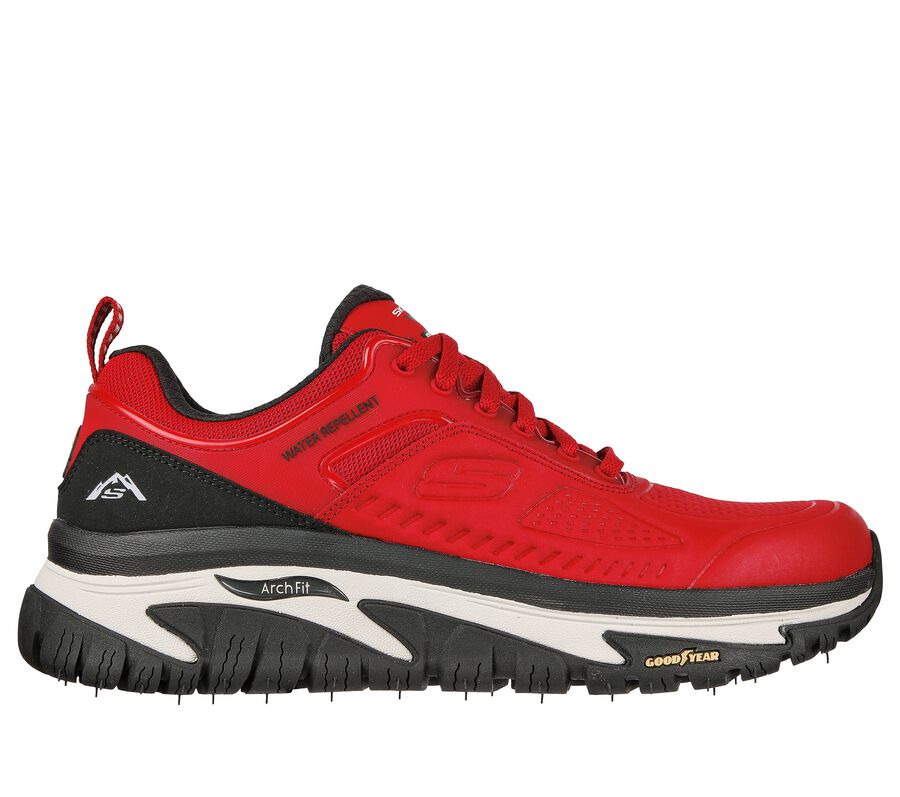 Relaxed Fit: Arch Fit Road Walker - Recon, RED / BLACK, largeimage number 0
