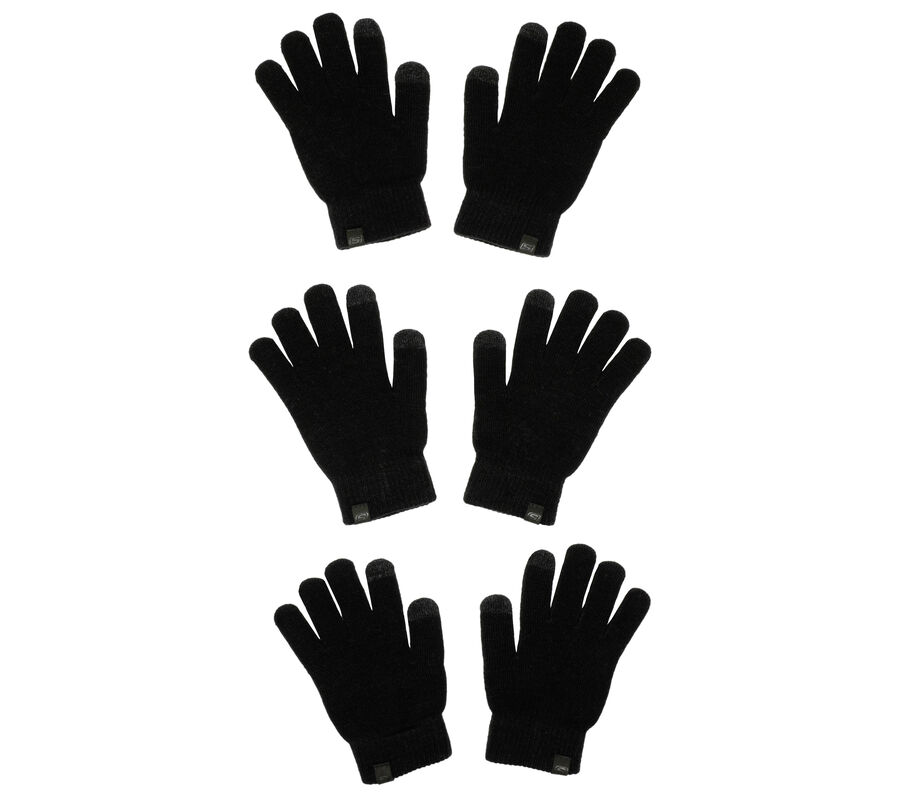 Magic Gloves - 3 Pack, BLACK, largeimage number 0