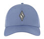 SKECHWEAVE Diamond Snapback Hat, BLAU / GRAU, large image number 2