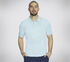 Skechers Off Duty Polo, NATURAL / LIGHT BLUE, swatch