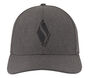 Skechers Accessories - Diamond S Hat, CHARCOAL, large image number 2