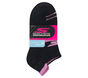 Low Cut Heel Tab Socks - 3 Pack, BLACK, large image number 1