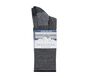 Merino Wool Crew Socks - 2 Pack, GRAY / BLACK, large image number 1