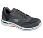 Skechers GOwalk Arch Fit - Recharge, CHARCOAL / ORANGE, large image number 0