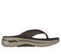 Skechers GOwalk Arch Fit Sandal, BROWN, large image number 0