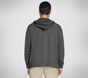SKECH-KNITS ULTRA GO Full Zip Hoodie, CHARCOAL, large image number 1