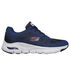 Skechers Arch Fit - Charge Back, NAVY / RED, swatch