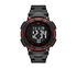 Ruhland Watch, BLACK / RED, swatch