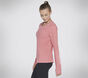 GO DRI SWIFT Long Sleeve Crew, RED / PINK, large image number 2