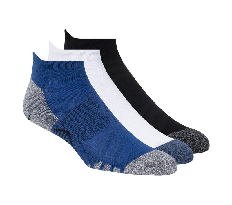 3 Pack Low Cut Extra Terry Socks, BLUE, largeimage number 0
