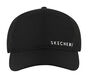 Skech-Shine Foil Baseball Hat, SCHWARZ, large image number 2