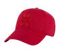Paw Print Twill Washed Hat, ROT, large image number 0