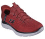 Skechers Slip-ins: Summits - Key Pace, RED / BLACK, large image number 5