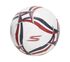 Hex Multi Wide Stripe Size 5 Soccer Ball, WEISS / BLAU, swatch