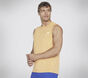 GO DRI Charge Muscle Tank, ORANGE / GELB, large image number 2