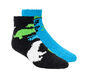 2 Pack Dino Cozy Crew Socks, BLAU, large image number 0