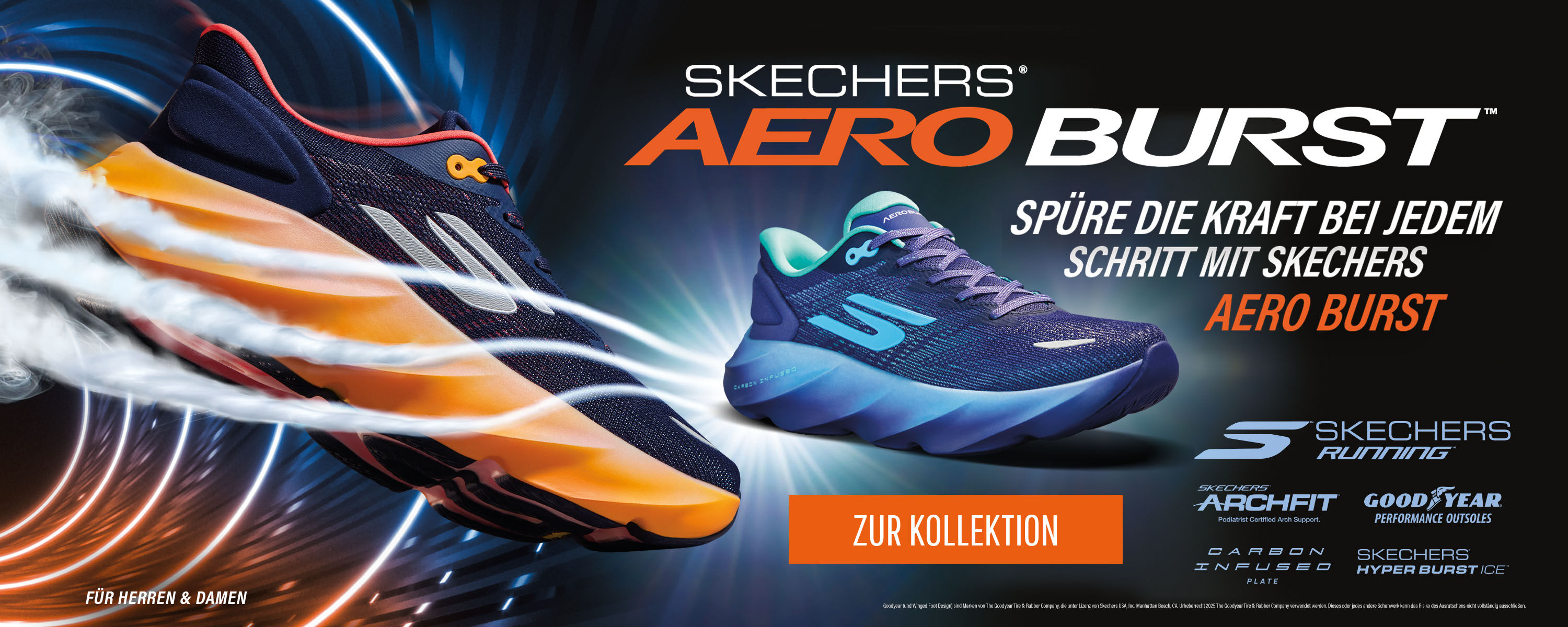Skechers Aero Burst Series Running Shoes