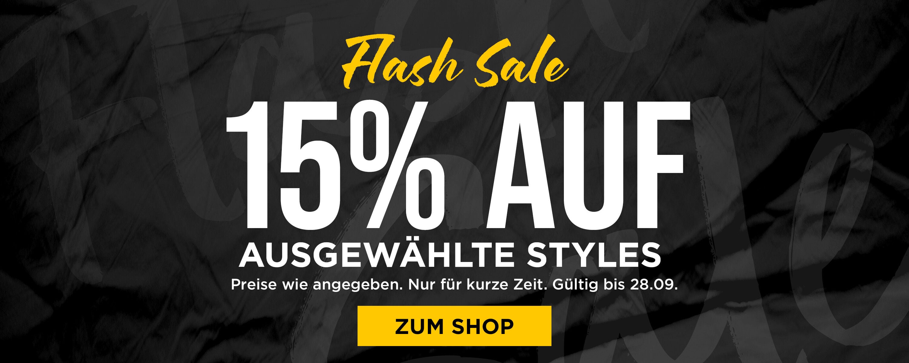 Flash Weekend Sale